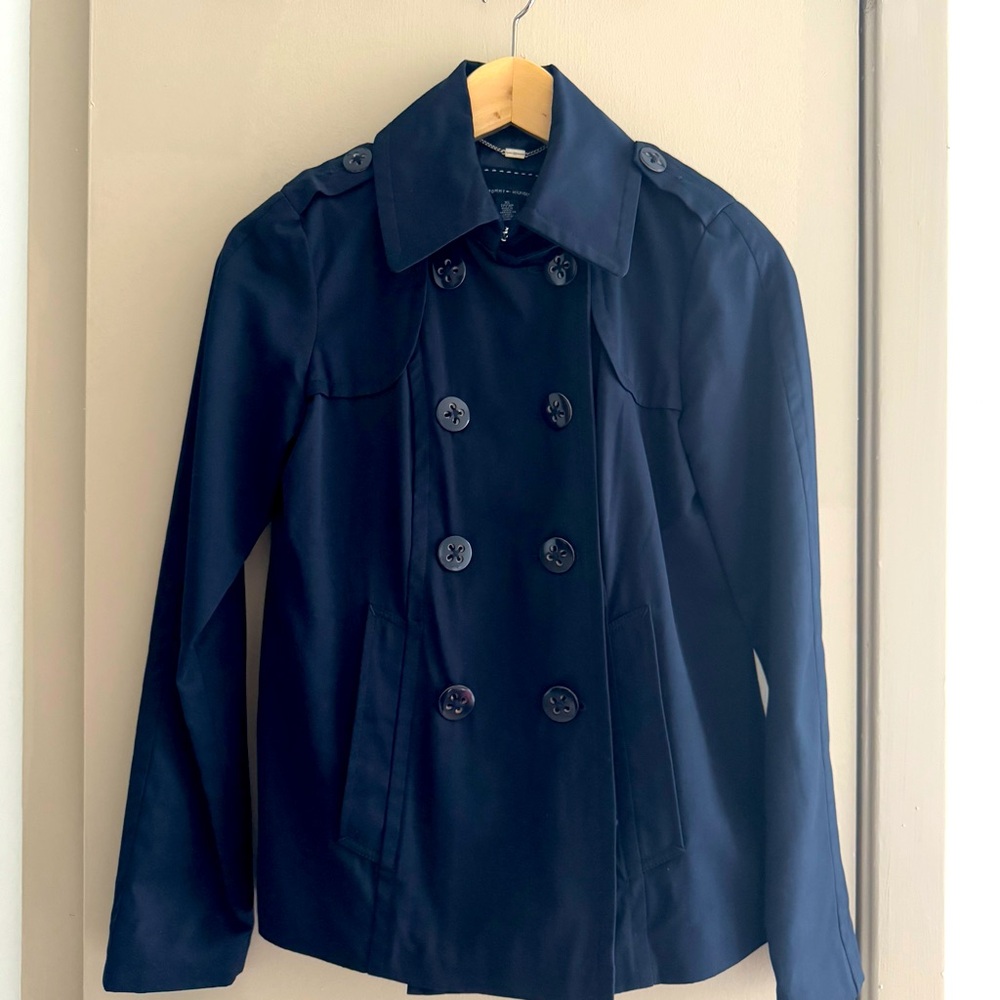 Tommy Hilfiger Classic Double Breasted Trench Coat